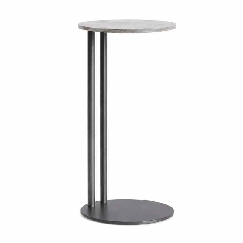 Augustus Grey Ceramic Side Table CJ1117A