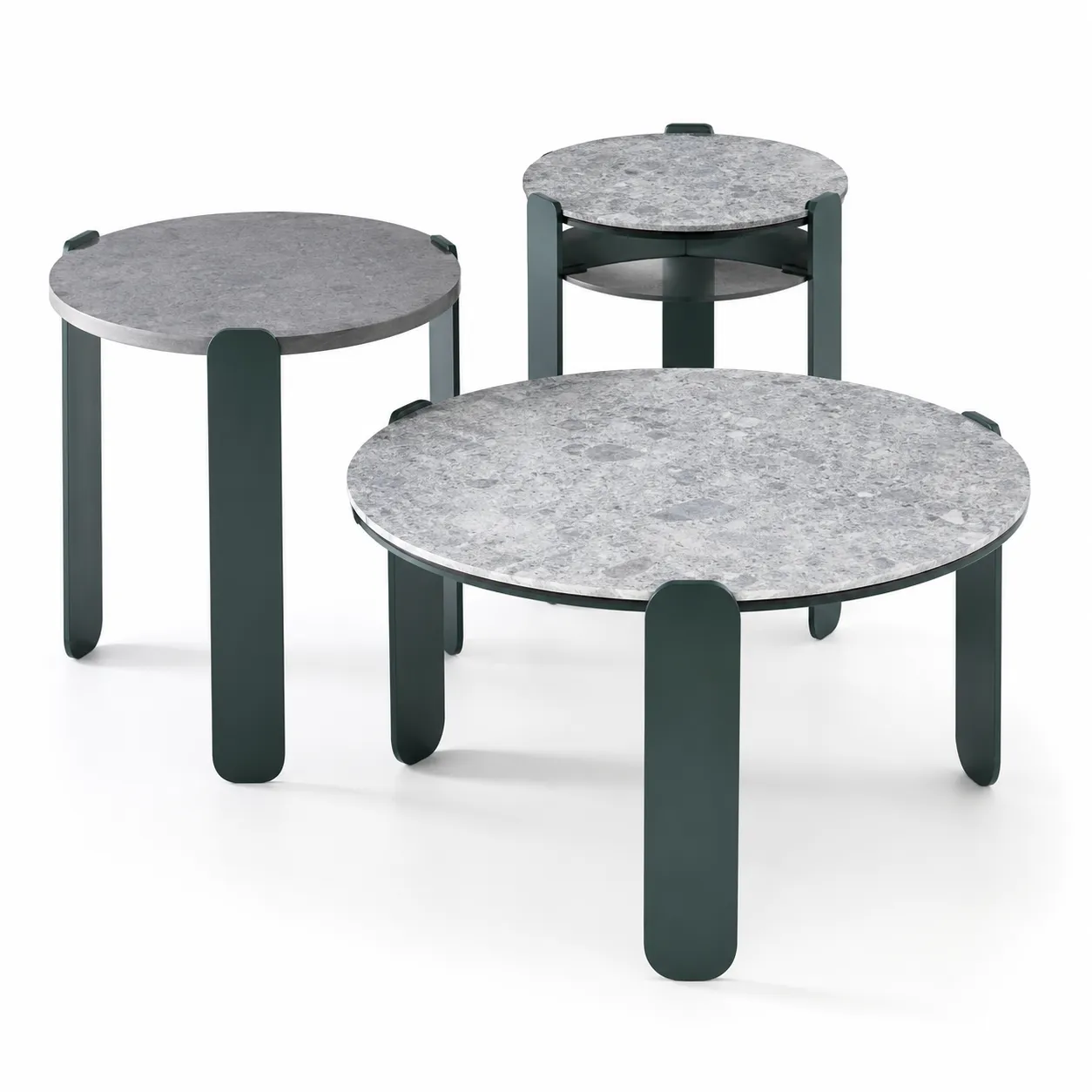 Austrian Grey Ceramic Coffee Table CJ804A