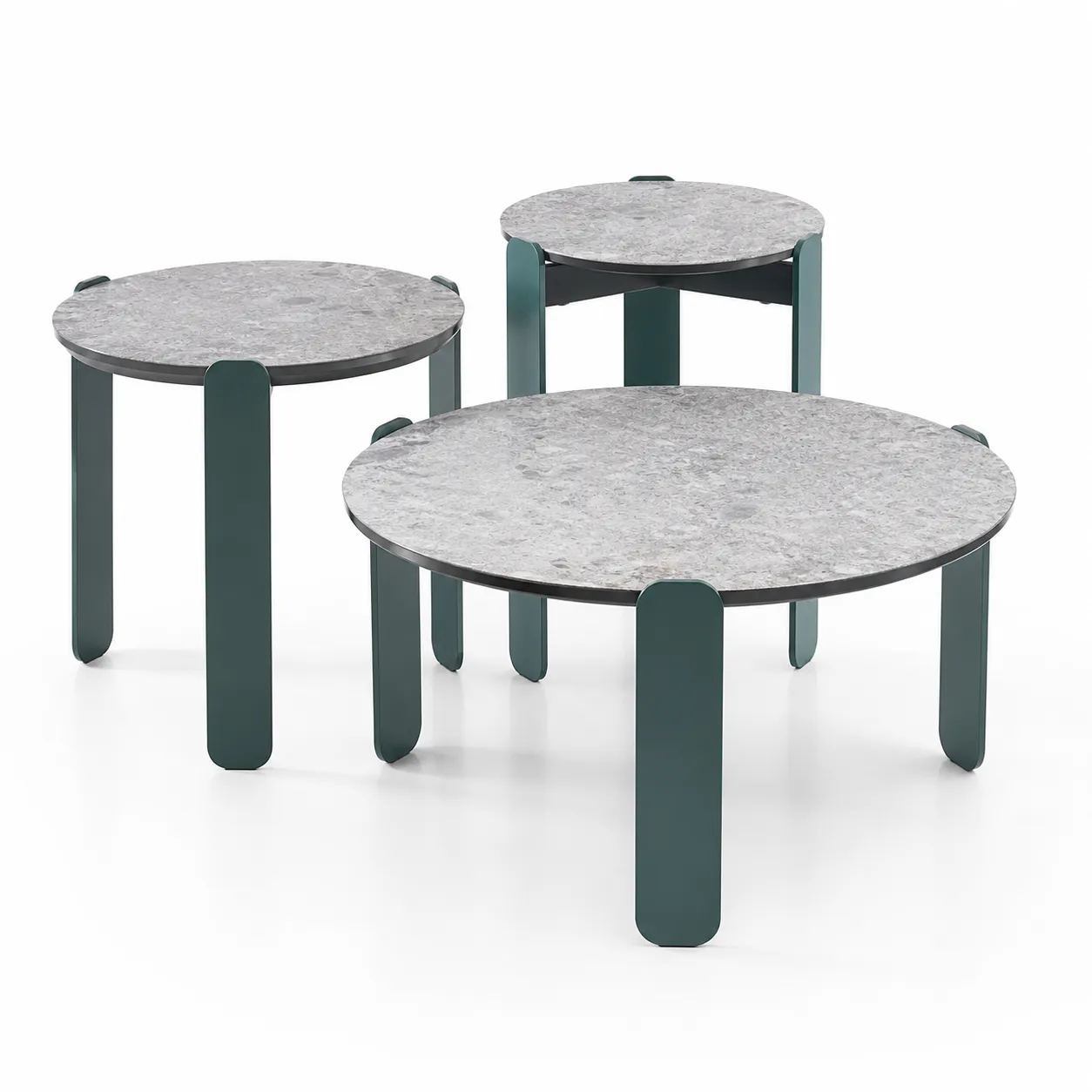 Austrian Grey Ceramic Coffee Table CJ804B