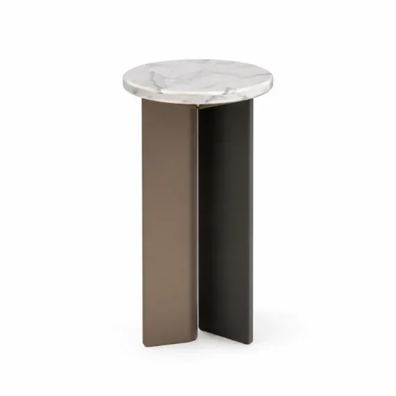 Fedi White Artificial Marble Coffee Table CJ1032D