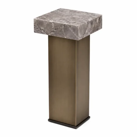 Venetian Grey Marble Side Tables CJ972A-1