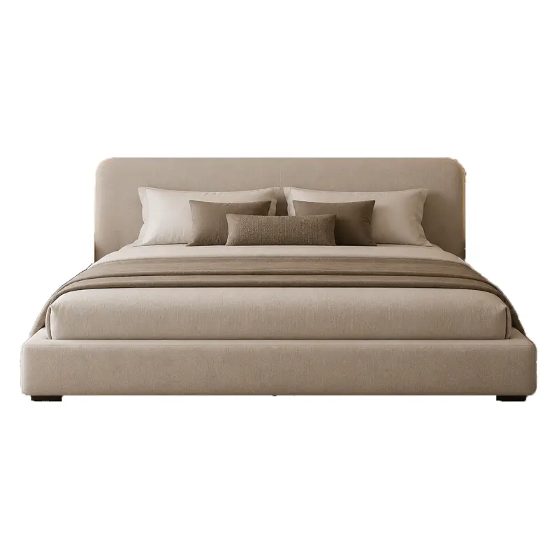 Minimalist Upholstered Platform Bed BD-90115