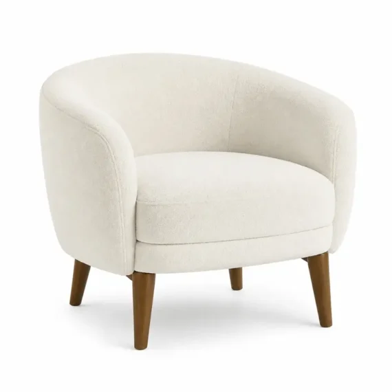 Premium Velvet Upholstered Luxury Tub Accent Chairs AC-TA-001