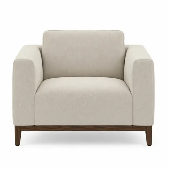 Fabric Upholstered Luxury Low Accent Chair AC-LL-001