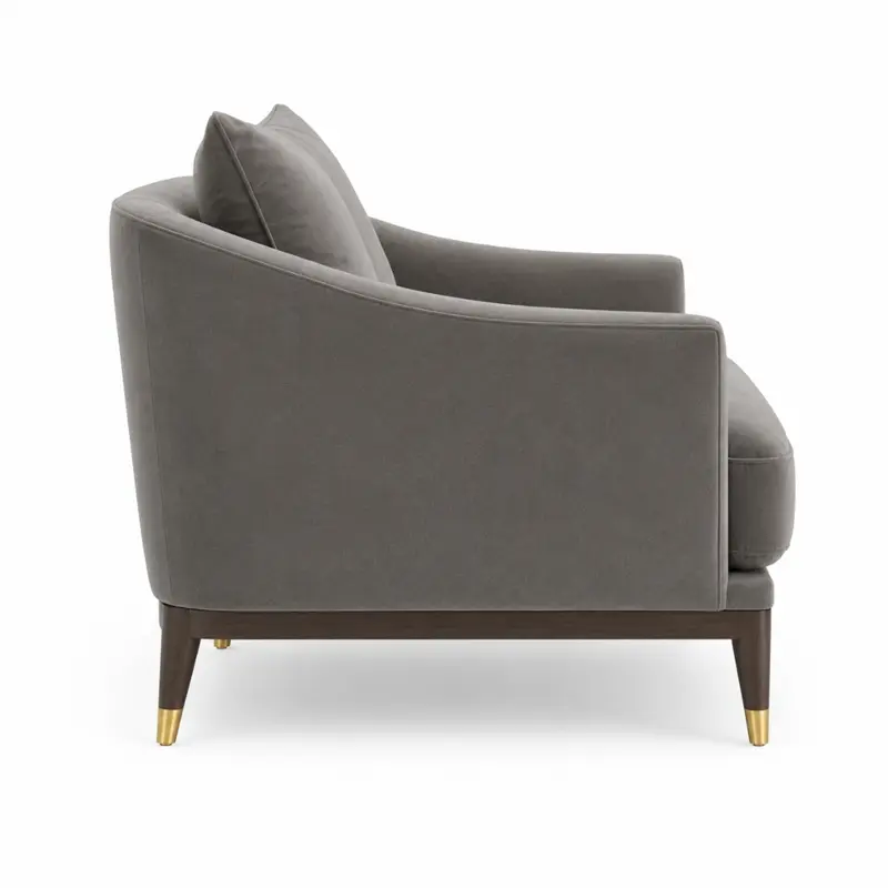 Fabric Upholstered Luxury Accent Chair CD-AA-701