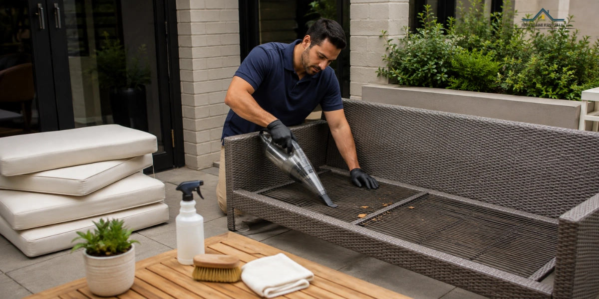 Clean Outdoor Furniture