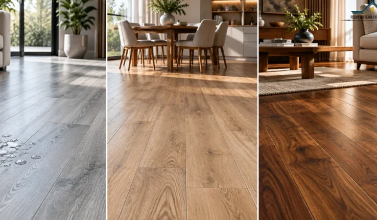 SPC vs Laminate vs Wood Flooring