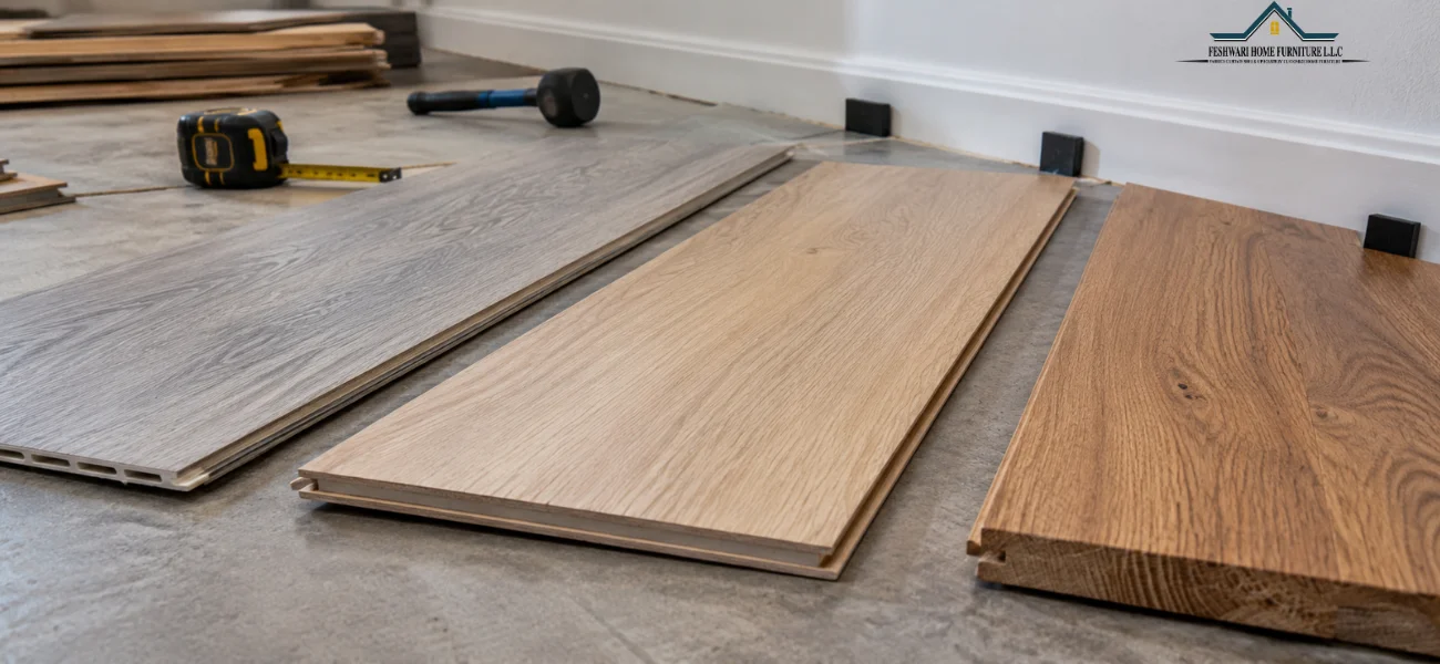 SPC vs Laminate vs Wood Flooring