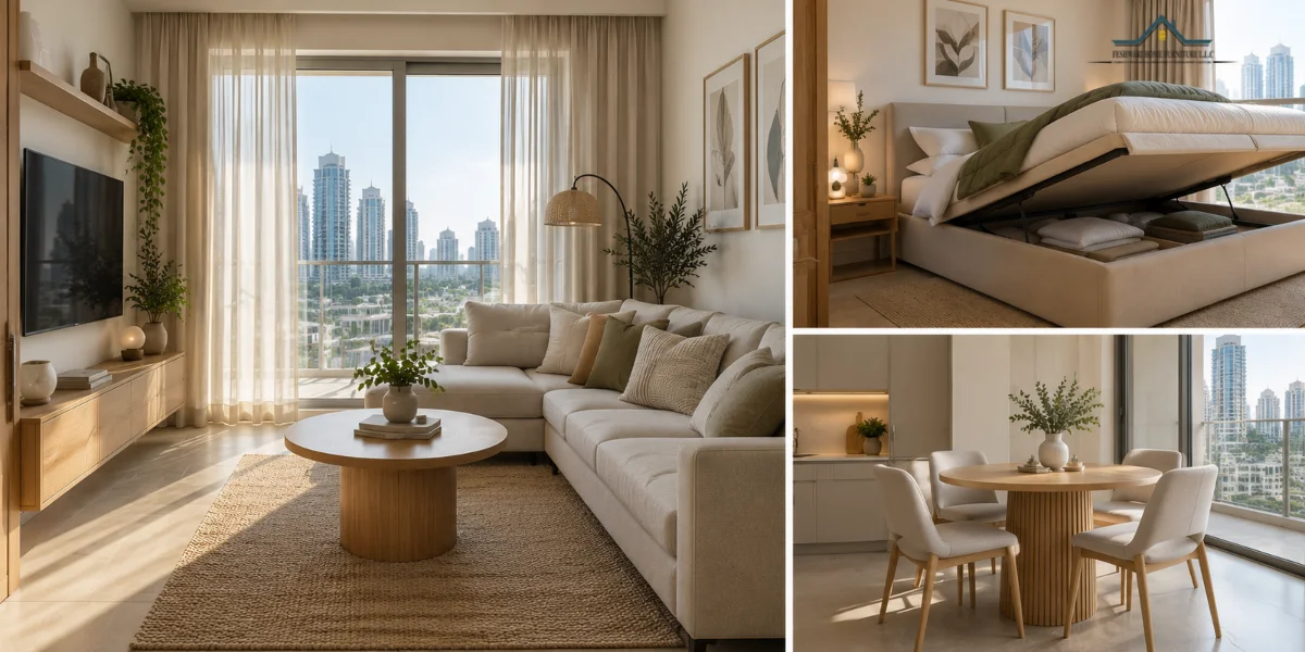 furnish a small apartment in Dubai